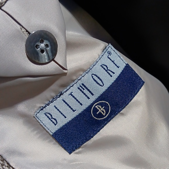 BILTMORE MEN'S GENOVA MEN'S (2) BUTTON LUXURY BLAZER - Picture 8 of 17